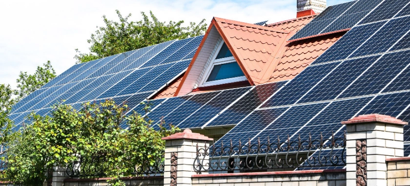 residential solar panel installation on roof for energy efficiency in los angeles Premier Contractor LA